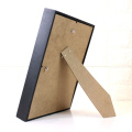 Wholesale custom high quality 11*14 wood black matted to fit 5*7 inch picture thicken frame picture frame